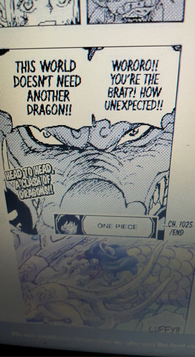 #onepiece1025 this is the set up for the best one piece fight of all time.