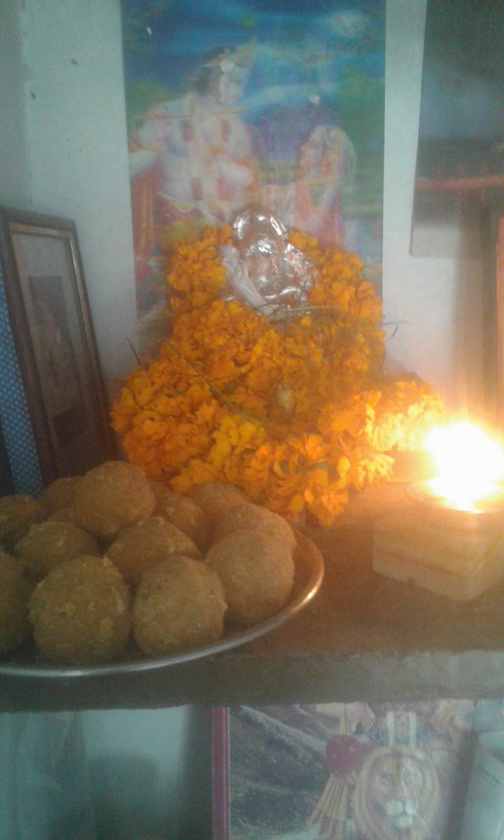 Gajananam bhoot ganadi sevitam, Kapit jambu fal charu bhakshanam! Uma sutam shok vinash karakam, Namami vighneshwar pad pankjam. ! !