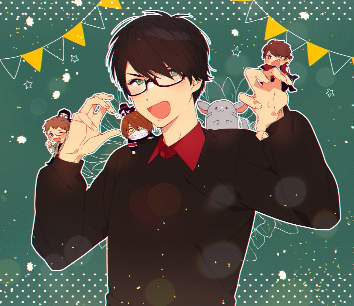 asarixxpan's tweet photo. #牛沢12周年 
以前描いたものでもうしわけない；；
ずっと応援してます～～！！！！！！ https://t.co/zqjpwftlHT