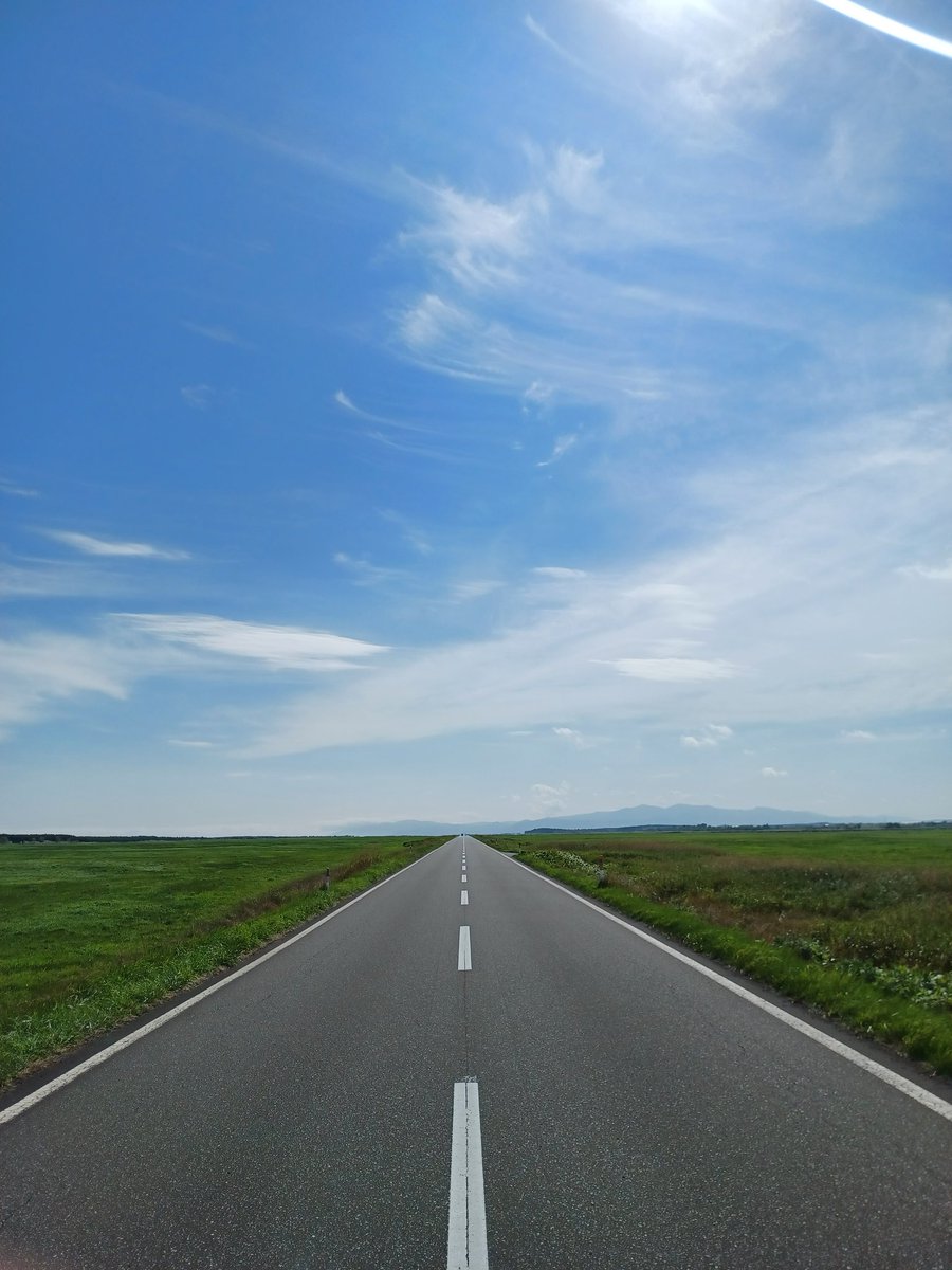 唯一無二な直線道路の魅力をただただお伝えしたい記事 北海道猿払村