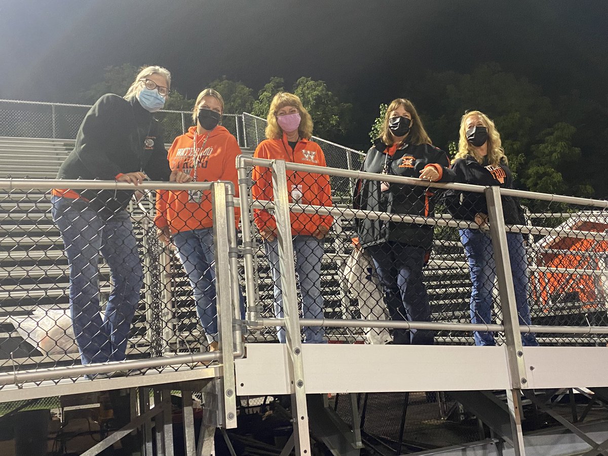 Tough game but lots of +++. Being able to play 🏈 , our merged 📣 team, awesome chaperones, fans in the stands, compliment from the officials on sportsmanship, 🏐 handing out programs,  concession stand &amp; we had lights 🙌

All Staff. All Students. One Family,