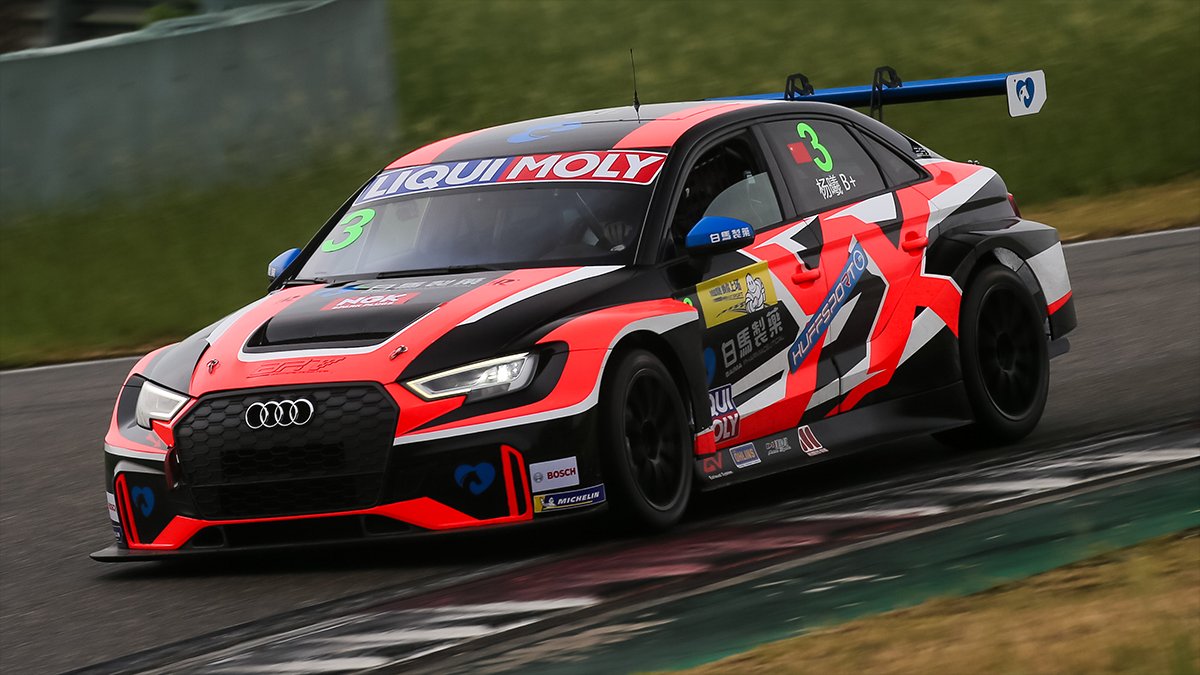 HuffsportTM's tweet photo. YANG Xi fifth in qualifying! And third in the TCR China class - a great performance.

Ken TIAN 16th quickest in his Audi RS 3 LMS.

The first race gets underway in just over three hours. #TCRChina #TCRAsia #TCRSeries https://t.co/b3kE8PnDD5