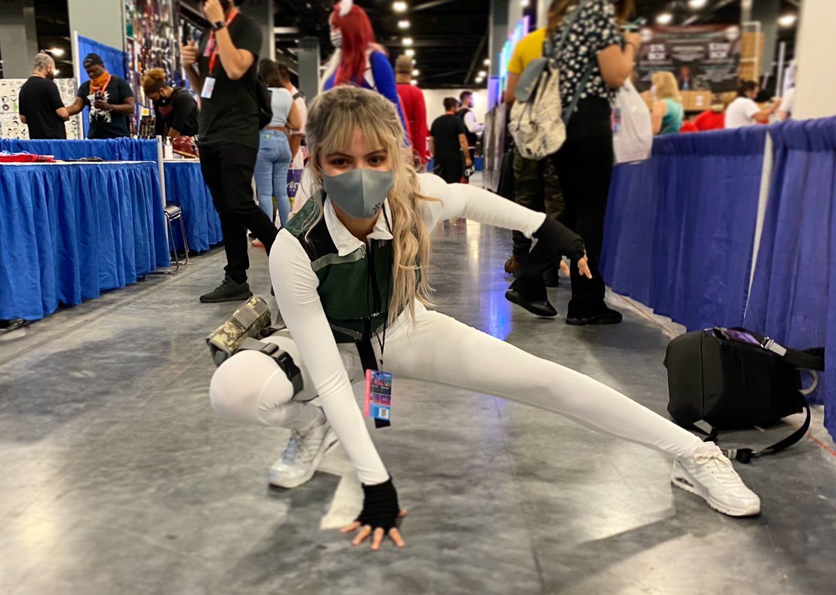 CosplayFame's tweet photo. Such a poser…
#blackwidow #natasharomanoff #yelenabelova #avengers #thunderbolts #marvel #MCU #marvelcomics #marvelcosplay #blackwidowcosplay #cosplay #cosplayfame #floridacosplay #cosplayflorida #floridasupercon #floridasupercon2021 #supercon
#Photo taken @floridasupercon https://t.co/8tbtiW8puF