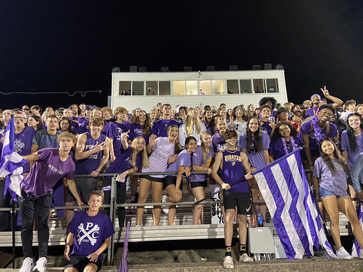 PHSStudentSCTN's tweet image. AWESOME turnout tonight at our first home football game since 2019!!CONGRATS PIRATES ON THE WIN‼️
