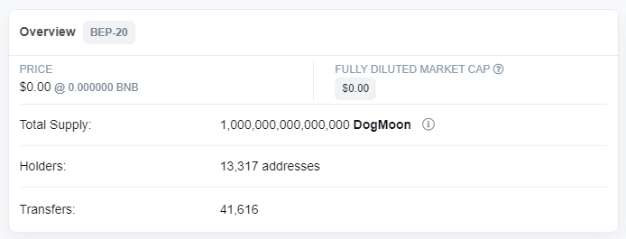 DogMoonOfficial's tweet photo. #DogMoon holders: 13,317 addresses, 20 days to pump🚀🚀🚀🚀🚀

#doge #BabyDoge #BSCGem #BSC https://t.co/92t34zFDMw