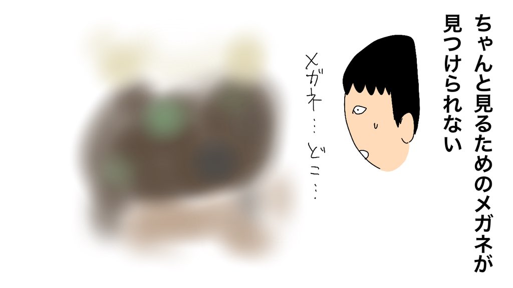 ちゃんと見るためのメガネが見つけられない

 #目悪いあるある選手権 