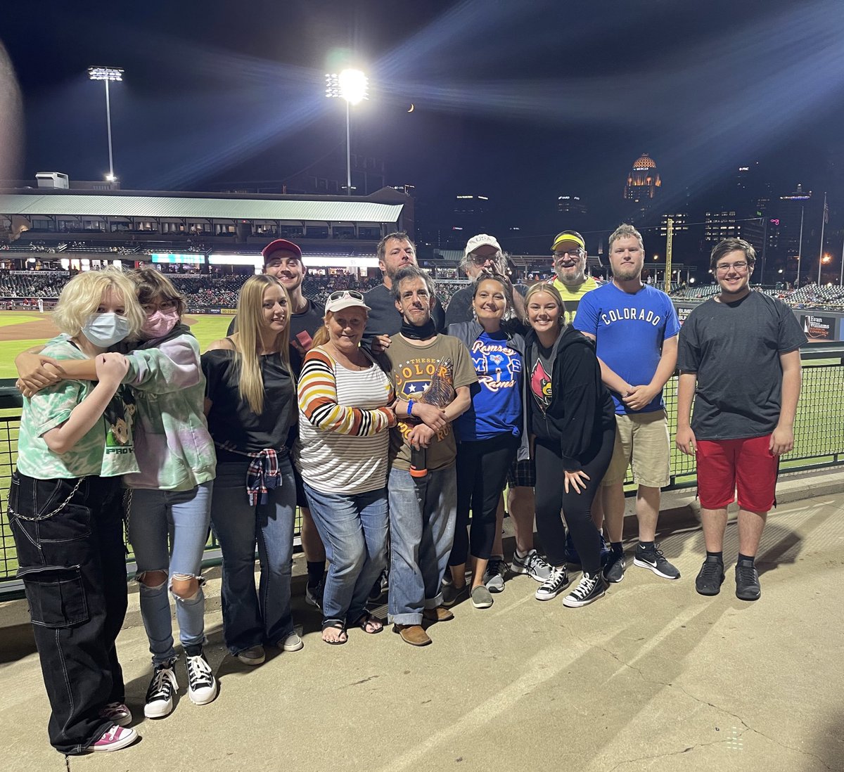 Fun night supporting <a href="/RAMAthletics08/">Ramsey Athletics</a> <a href="/RamseyMS_JCPS/">Ramsey Middle School</a> at the <a href="/LouisvilleBats/">Louisville Bats</a> game. #ServeToBeGreat