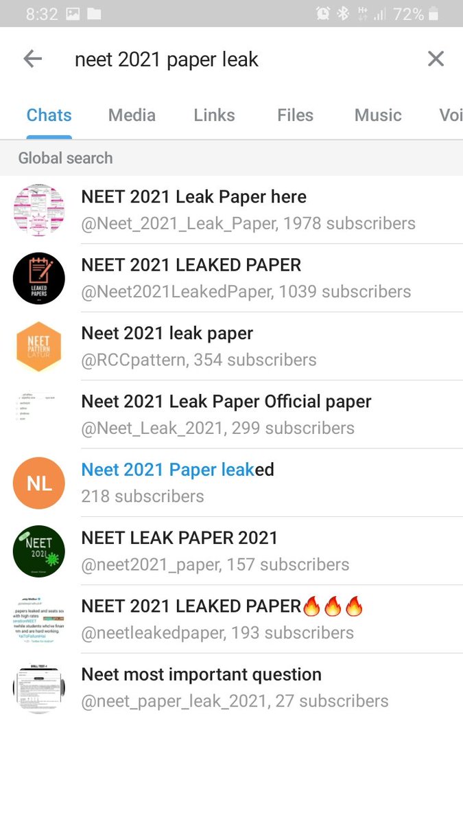 Vivekpandey21's tweet photo. Maybe they are fraudsters? They don't have anything. But they needs to be arrested under IPC 420. 
Sharing telegram link and screenshots. 

1.https://t.co/NIhxqpvDnT
2.https://t.co/aULFz8jSXI

#OperationNEET #CBIforNTA #JusticeForNEETAspirants #CBIforNEET https://t.co/W3QPiVAnNq
