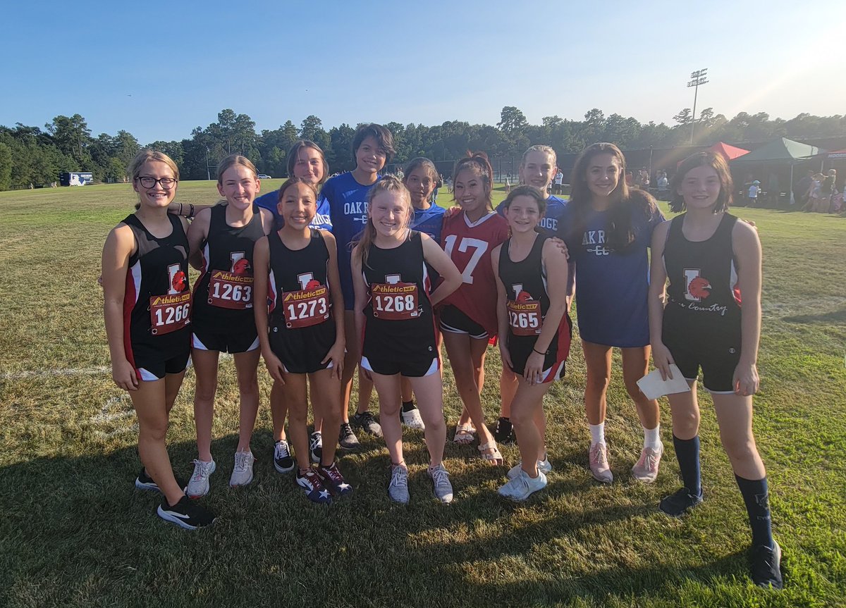 marls1313's tweet photo. Irons XC rocked out at their first meet today. @IJHgirls @IJHboys  #wearehawks https://t.co/ed54ezFJap