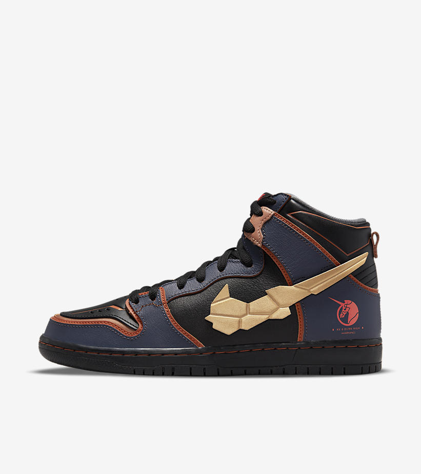 SOLELINKS's tweet photo. Gundam x Nike SB Dunk High official images https://t.co/fbYLctNxOE