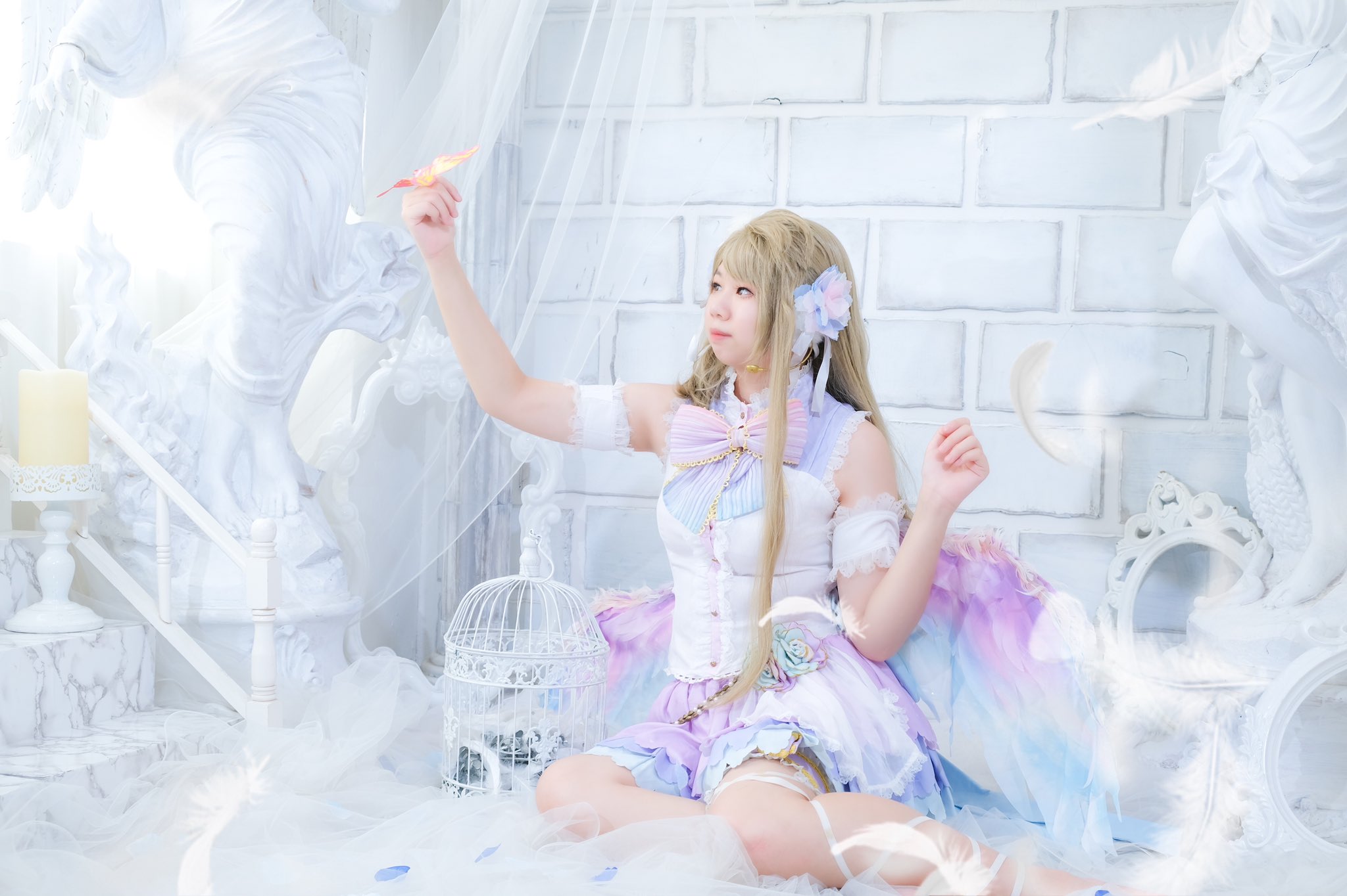 染泉泉 明天是誰的生日 8 一一一一一一明天雙更哦 攝 Karven Lovelive Cosplay Cos 南小鳥 コスプレ 繆斯 M 南ことり