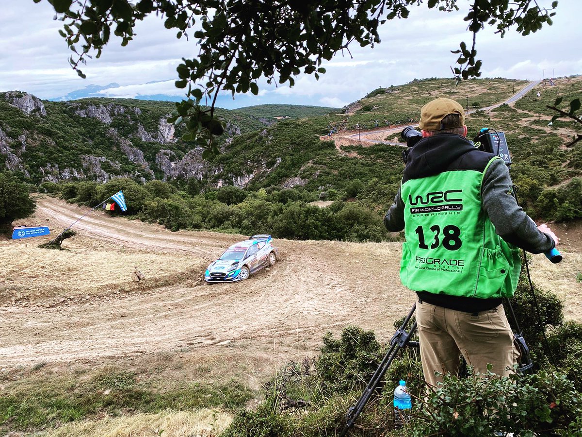 Kaliméra from Lamia! It’s Day 2 here in @acropolisrally and we are ready for the action! #WRCLive #AcropolisRally