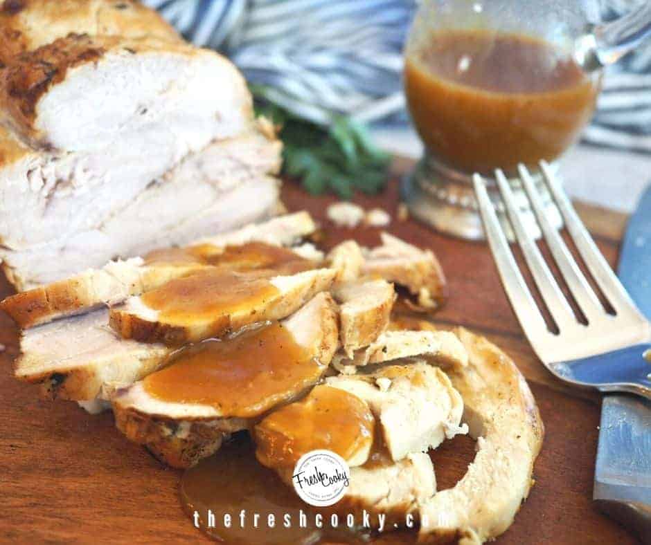 The BEST, EASY Instant Pot Turkey Breast Recipe • The Fresh Cooky