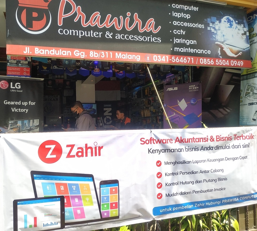 KomputerToko's tweet photo. Software Akuntansi Dan Bisnis
ZAHIR solusinya 🤗
Anda bisa pesan ZAHIR di
PRAWIRA KOMPUTER
Jl.Bandulan Gg.8B/311 Malang
Telp.(0341)564671
WA. 085655040949
#sofwarezahir #sofwarebisnis #sofwareakuntansi #tokokomputermalang #tokokomputermurahmalang #tokokomputer #tokokomputermurah https://t.co/ut0i6w9o1K