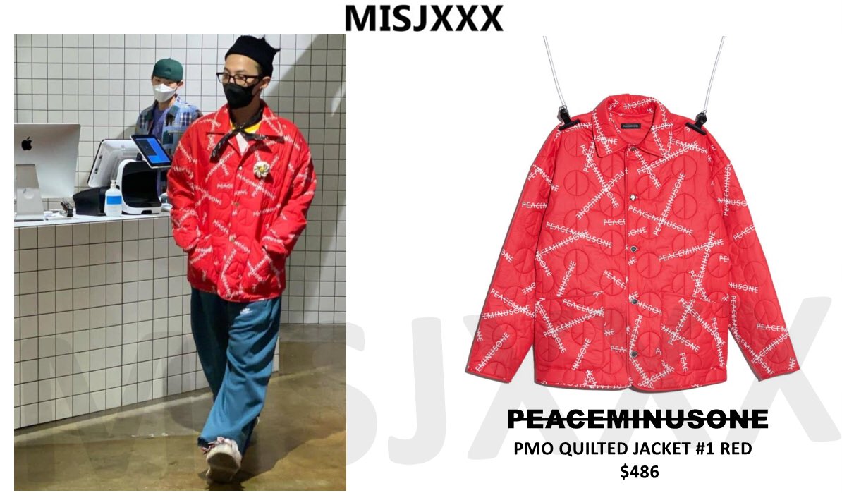 peaceminusone PMO QUILTED JACKEt#1ｼﾞﾖﾝ着用 www.krzysztofbialy.com