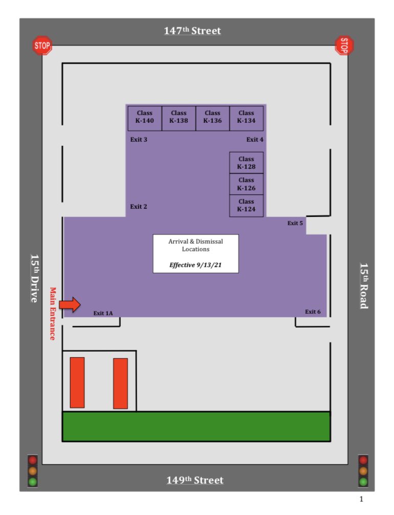ps79_pta's tweet photo. Arrival/ Dismissal PS79 School map https://t.co/PlGxJrVLwD