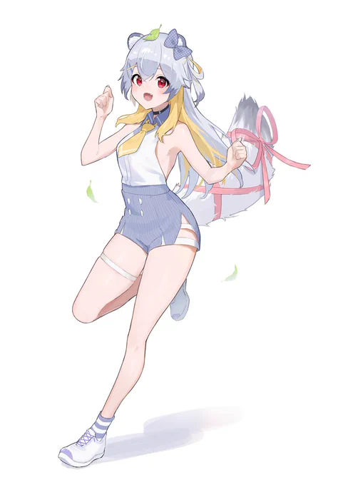I became a mom.
She is my daughter MamishiroMerumo(@MamishiroMerumo)
(At Vtuber office Ha-rehare I designed Vtuber. Please get along with her.)

はーれはれにてVtuber「狸白めるも(@MamishiroMerumo)」をデザインさせていただきました。仲良くしてあげてね! 