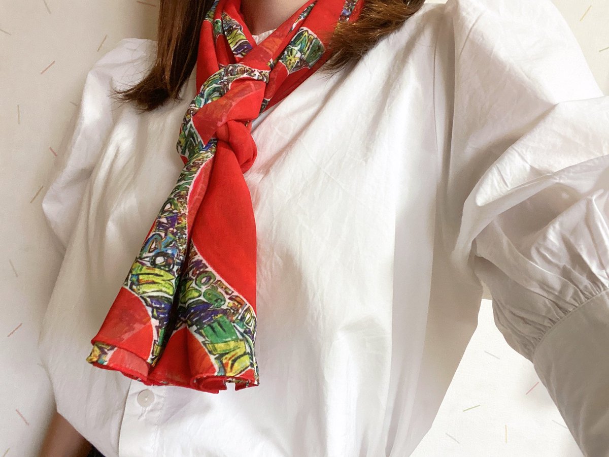かんたんラ scarf 香取慎吾の通販 by モモ's shop|ラクマ SAKURA ヤン