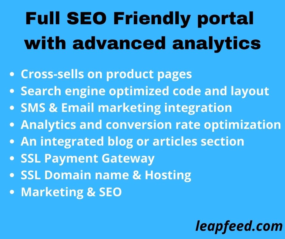 leap_feed's tweet image. LeapFeed Offering integration, migration and results driven ecommerce solutions.
bit.ly/3dl5B0n
#ecommercewebsitedevelopmentservices #ecommercewebdevelopmentagency #marketplace