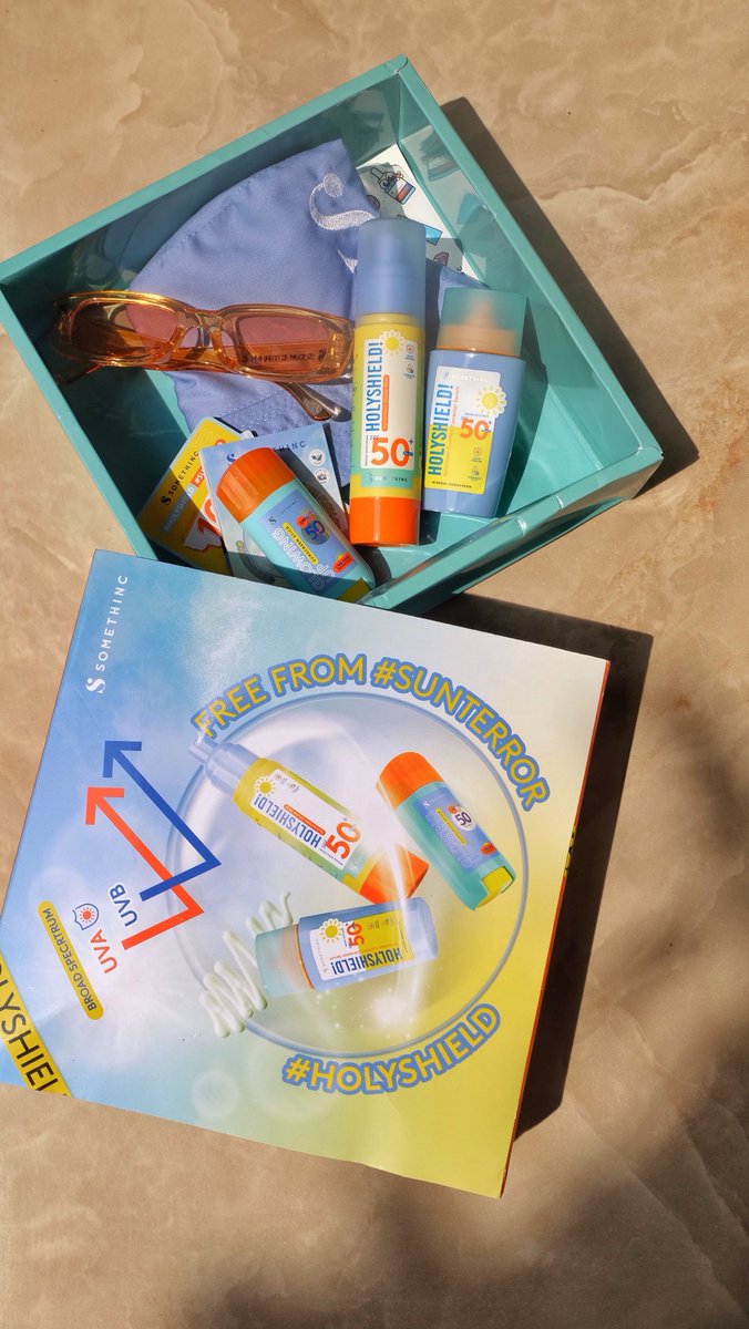 blaemblaeum's tweet photo. Yuhuuu #SUNTERROR #HolyShield from @Somethinc4u sudah mendarat! Lebih kepo sama yang mana nih kalian? https://t.co/PlREblx5Fs