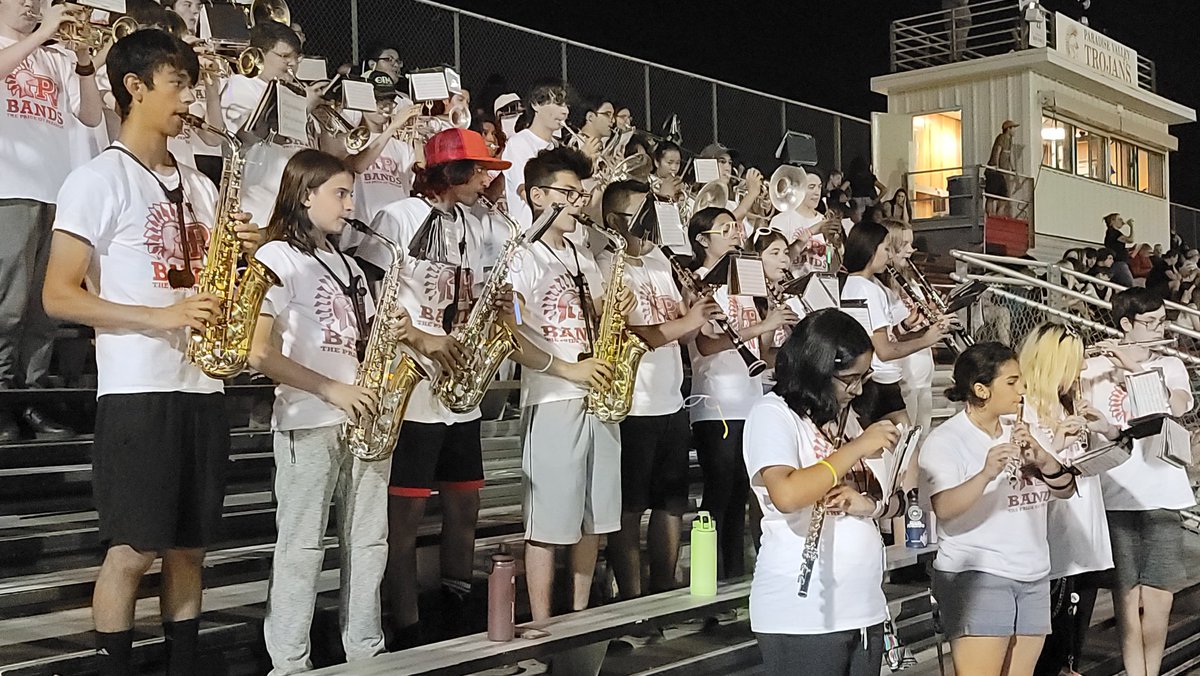 Well, we're doing some Shake it Off here... our Trojans are trailing with 9:42 left in the game. #PVPride intact!