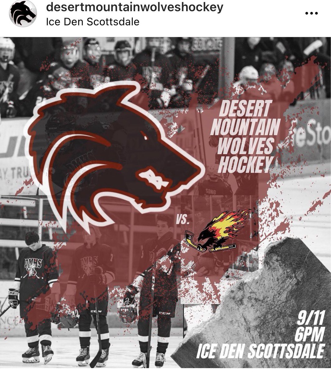 Desert Mountain Wolves Hockey tweet media