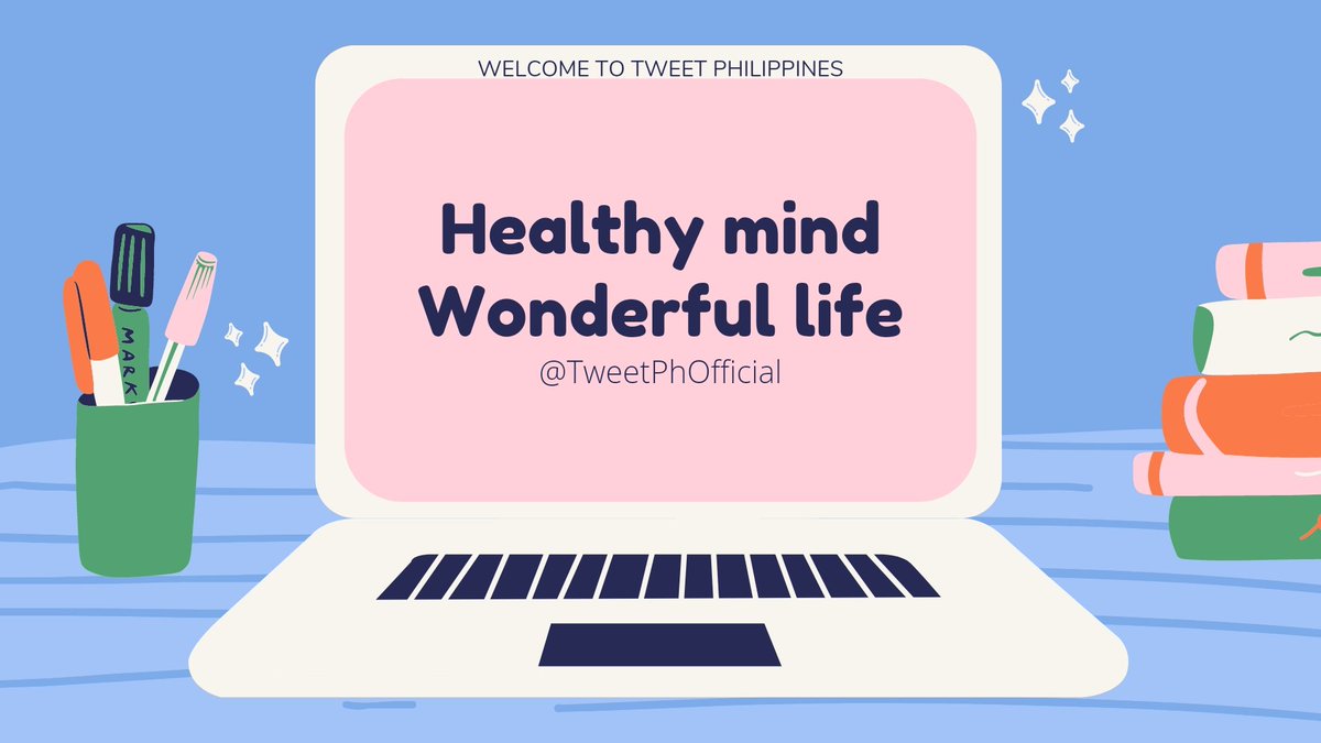 TweetPhOfficial's tweet photo. "Healthy mind, Wonderful Life"
Express your thoughts here in our new twitter header📝🖌️📖 #HealthyMind #WonderfulLife #TweeterPhOfficial #HelloLife #ThinkWisely #PreciousMind #Philippines #TwitterSaturday #Tweets #RandomThoughts #Retweet https://t.co/uJvMm9Y44C