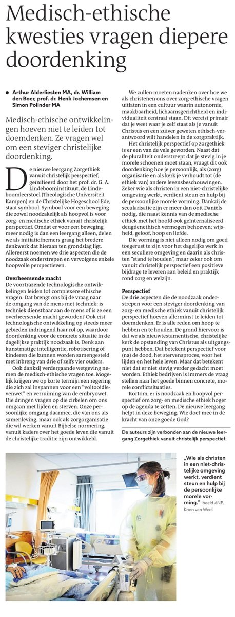 Arthur Alderliesten (@arthuralderl) on Twitter photo "Er is noodzaak en hoopvol perspectief om zorg- en medische ethiek hoger op de agenda te zetten."
Inkijkje in onze drijfveren om de nieuwe leergang Zorgethiek vanuit christelijk perspectief op te zetten.
@dehogeschoolede @TUKampen <a href="/LindeboomInst/">Lindeboom Instituut</a>
weetwatjegelooft.nl/seminars/zorge… "Er is noodzaak en hoopvol perspectief om zorg- en medische ethiek hoger op de agenda te zetten."
Inkijkje in onze drijfveren om de nieuwe leergang Zorgethiek vanuit christelijk perspectief op te zetten.
@dehogeschoolede @TUKampen <a href="/LindeboomInst/">Lindeboom Instituut</a>
weetwatjegelooft.nl/seminars/zorge…