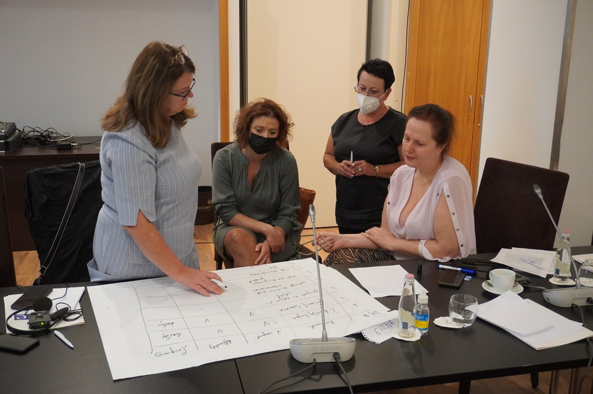 OSCEinAlbania's tweet photo. #MediaInFocus
#QualityJournalism

Follow our latest efforts to assist the 🇦🇱 Public Broadcasting Service (#RTSH) in establishing a #TrainingCentre for #young #journalists/#journalism #students:

https://t.co/GClOMbXExl https://t.co/Q8Cjqtz12q