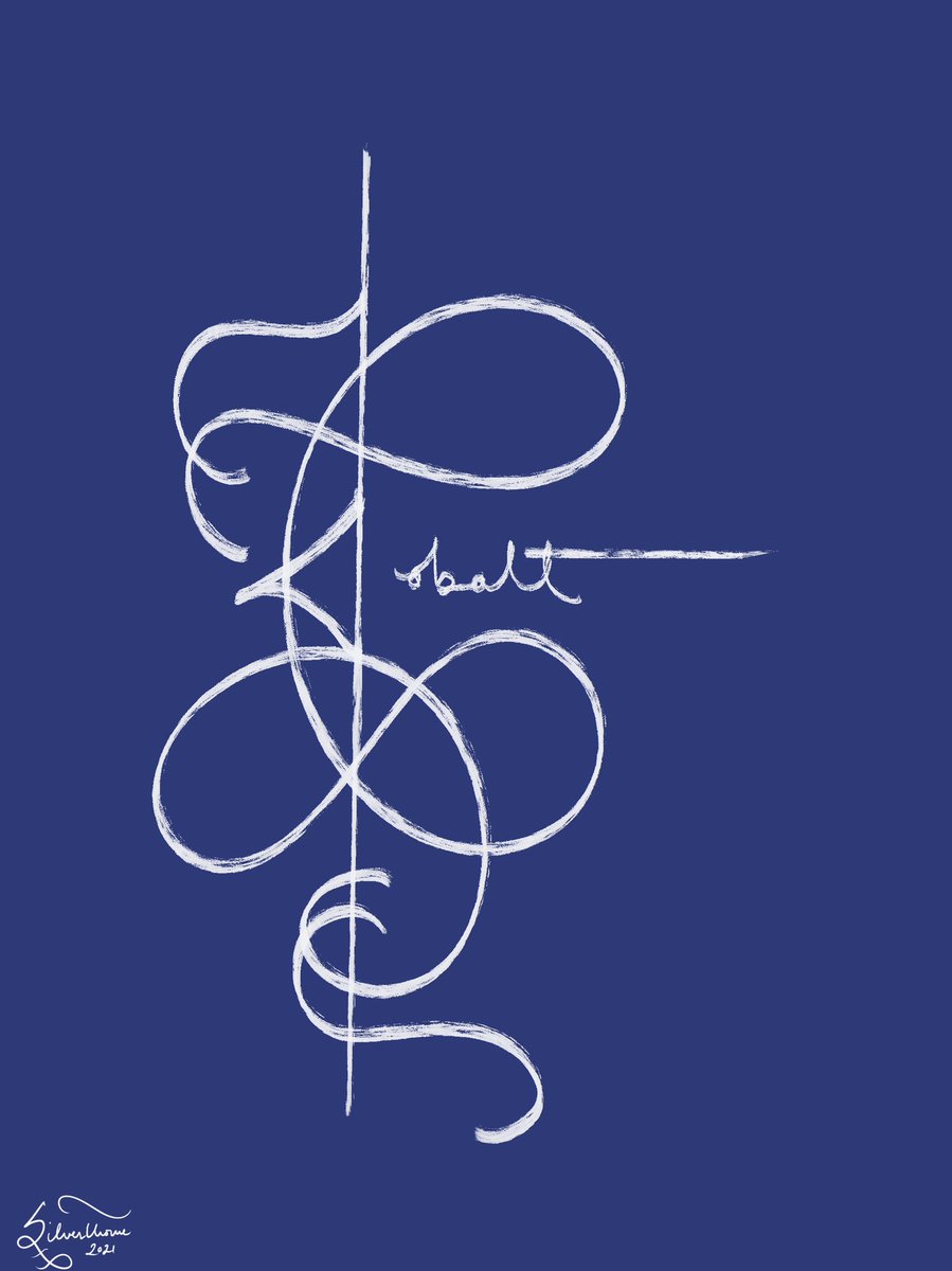 SirSilverthorne's tweet photo. Getting back into some more typography and art, I hope you enjoy! 💖✨ art for the Cobalt Reserve for @CriticalRole https://t.co/FYi8hvdahB