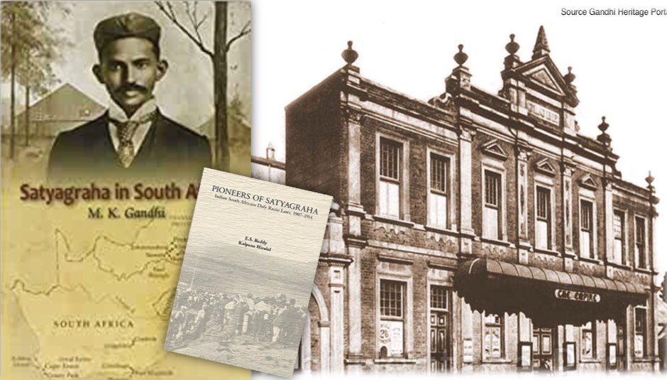 On 9/11, 115 yrs ago, 3000 Indians gathered at Johannesburg’s Empire Theatre to protest a degrading registration law, the genesis of #Gandhi’s #Satyagraha campaign #indianocean #history #britishempire #postcolonial #personalhistory #africa #travel #books #journalist #connections