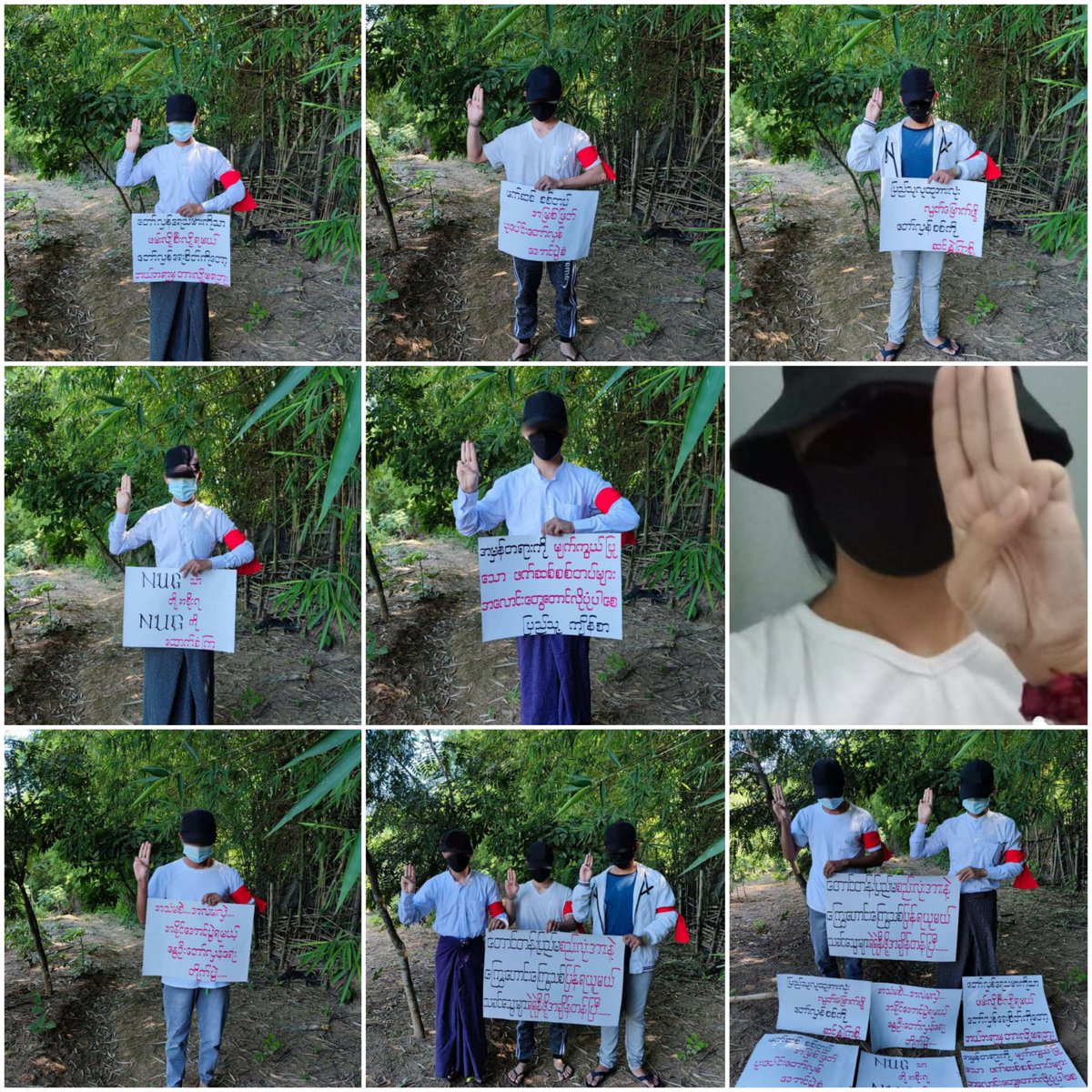 Young people of #Kengtung Tsp staged a paper strike to take back the old blood debt by participating in the "Global Burmese Spring Revolution Strike".
#UN_RecognizeNUG
#Sep11Coup
#WhatsHappeningInMyanmar