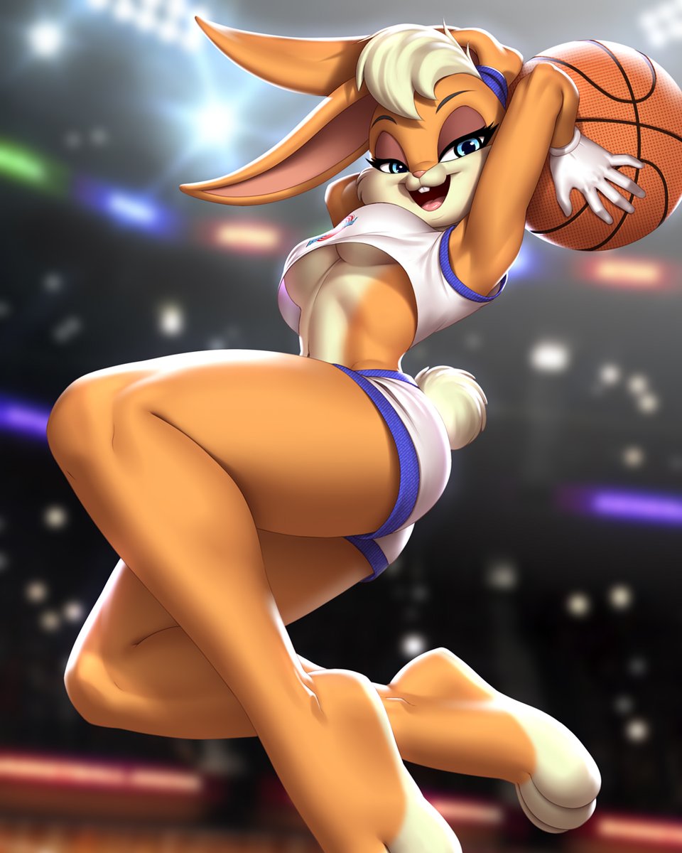 Here's my fan art take on Lola Bunny from the movie "Space Jam&qu...