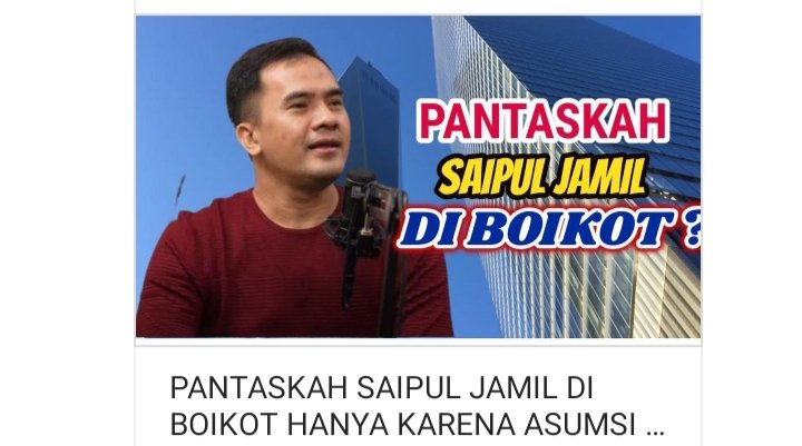 Bang ipul angkat bicara
Cussssss lihat di youtube <a href="/KawiSoleh/">Soleh Kawi</a>
Link nya di bawah tinggal klik aja ya

youtu.be/65PmpH5PtRk

#saipuljamil
#Trending