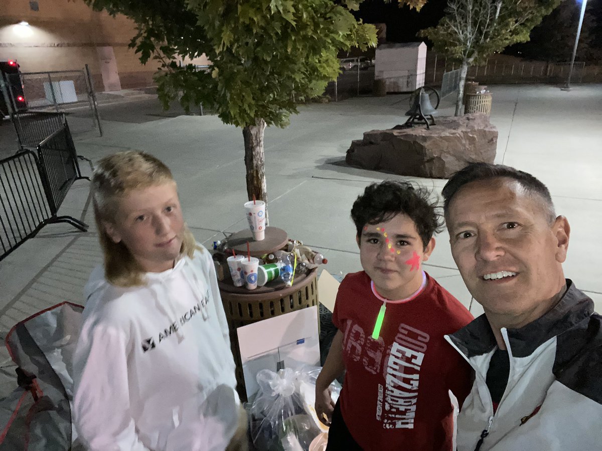 Celebrating Harry and Sonny for making quick work of stadium clean up tonight.  SOUL for days with these two. Always Cardinals.