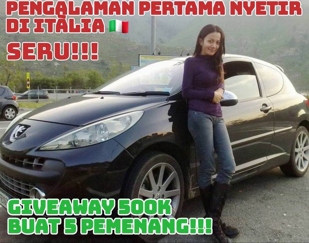 nieke_aereta's tweet photo. Ga usah kepoin #LALISA #SaifulJamil!
Ikutan #GiveAway 500K : 5 org❤️
Klik video pendek YT-ku👇🏻
https://t.co/jRoECielVh
PERTANYAAN
• PEUGEOT Serie ap yg sy bw?
• Sebutkan nama lokasi
SYARAT
• Subscribe & Like
• Jawab di kolom komentar YT
• Cantumkan Medsos
• Batas 15 Sept https://t.co/wb7104SnJZ