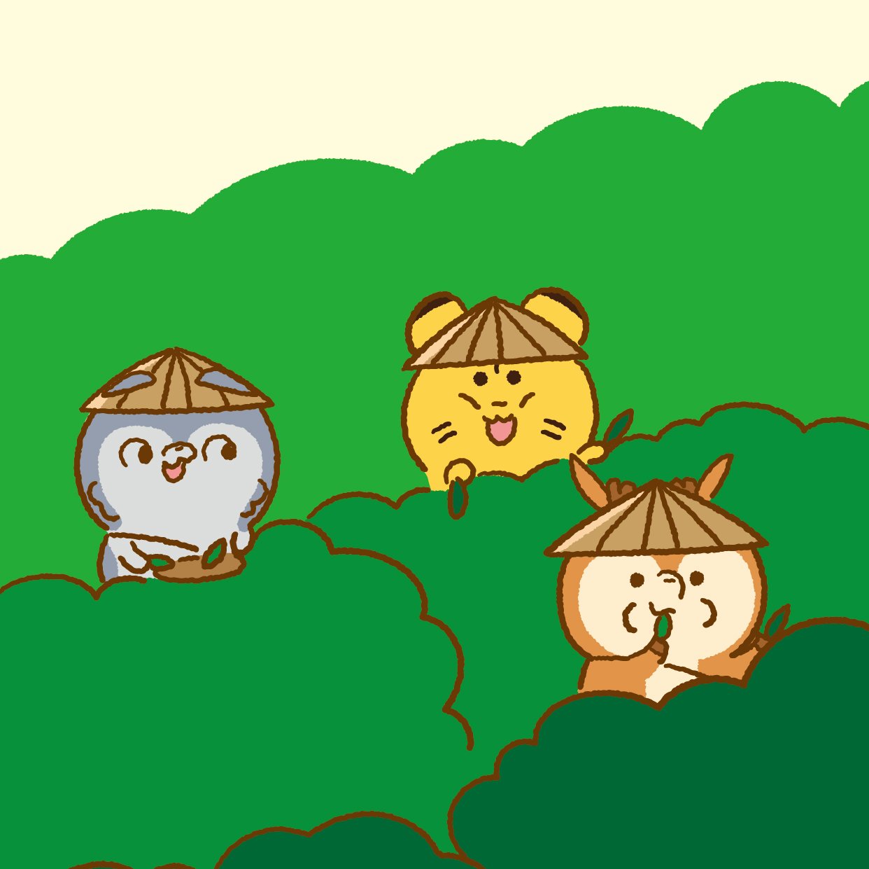 啊 動物 Granpa Bear Go To Tea Plucking Bamboo Play With Me X3 Plum Let Me Sleep クマじさん 今日は茶を摘みに行こう 竹 遊ぼう 遊ぼう 遊ぼう 梅 寝させてくれ Tea Teaplucking Awake Cute nimals Energy Xiaodonwu 生き生き