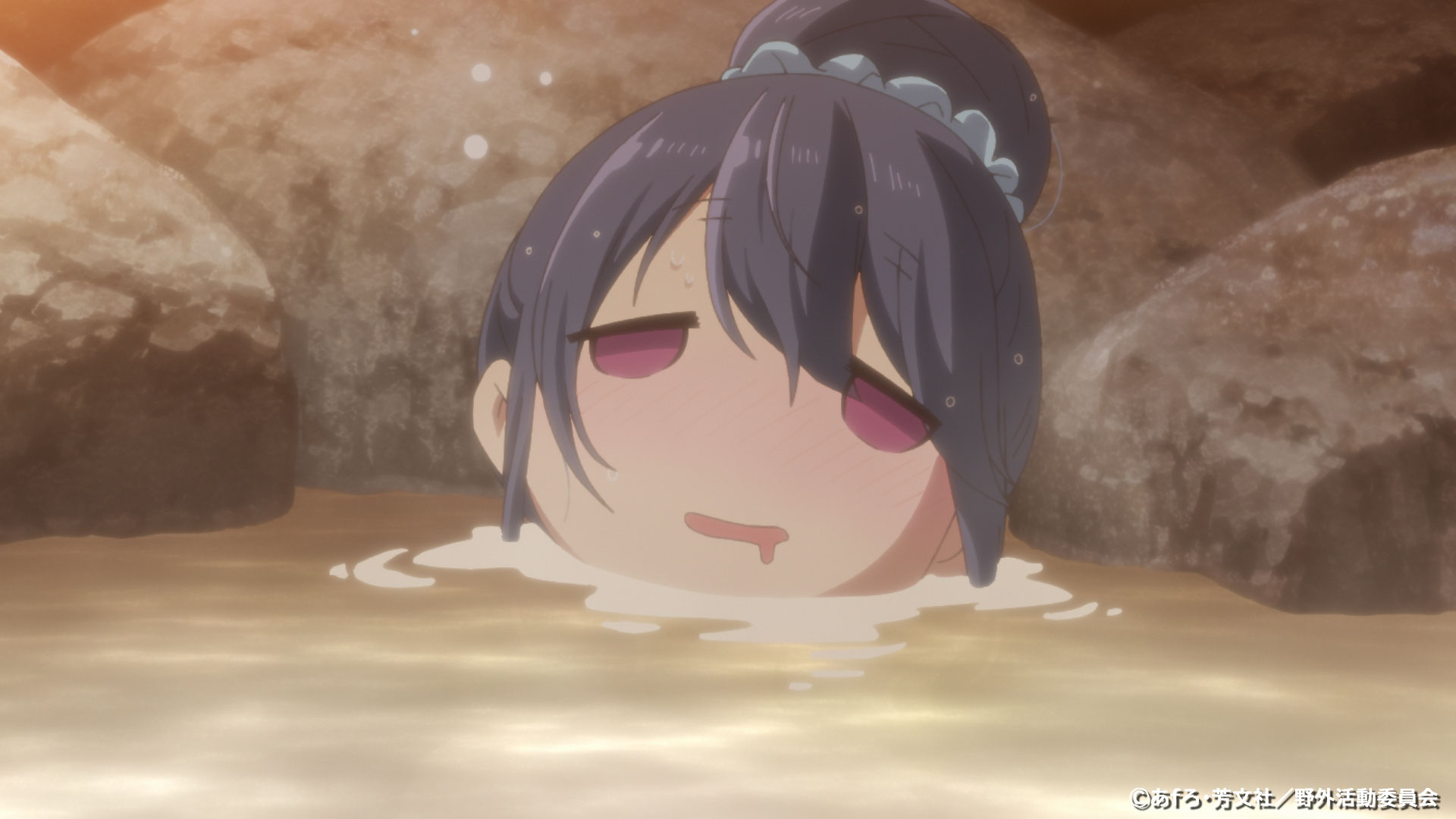 アニメ ゆるキャン シリーズ公式 本日9 9は 温泉の日 日頃疲れた体を温泉に入って癒してみてはいかがでしょうか リンみたいにとろけてしまうかもしれませんね ゆるキャン T Co Ojbytsytvn Twitter