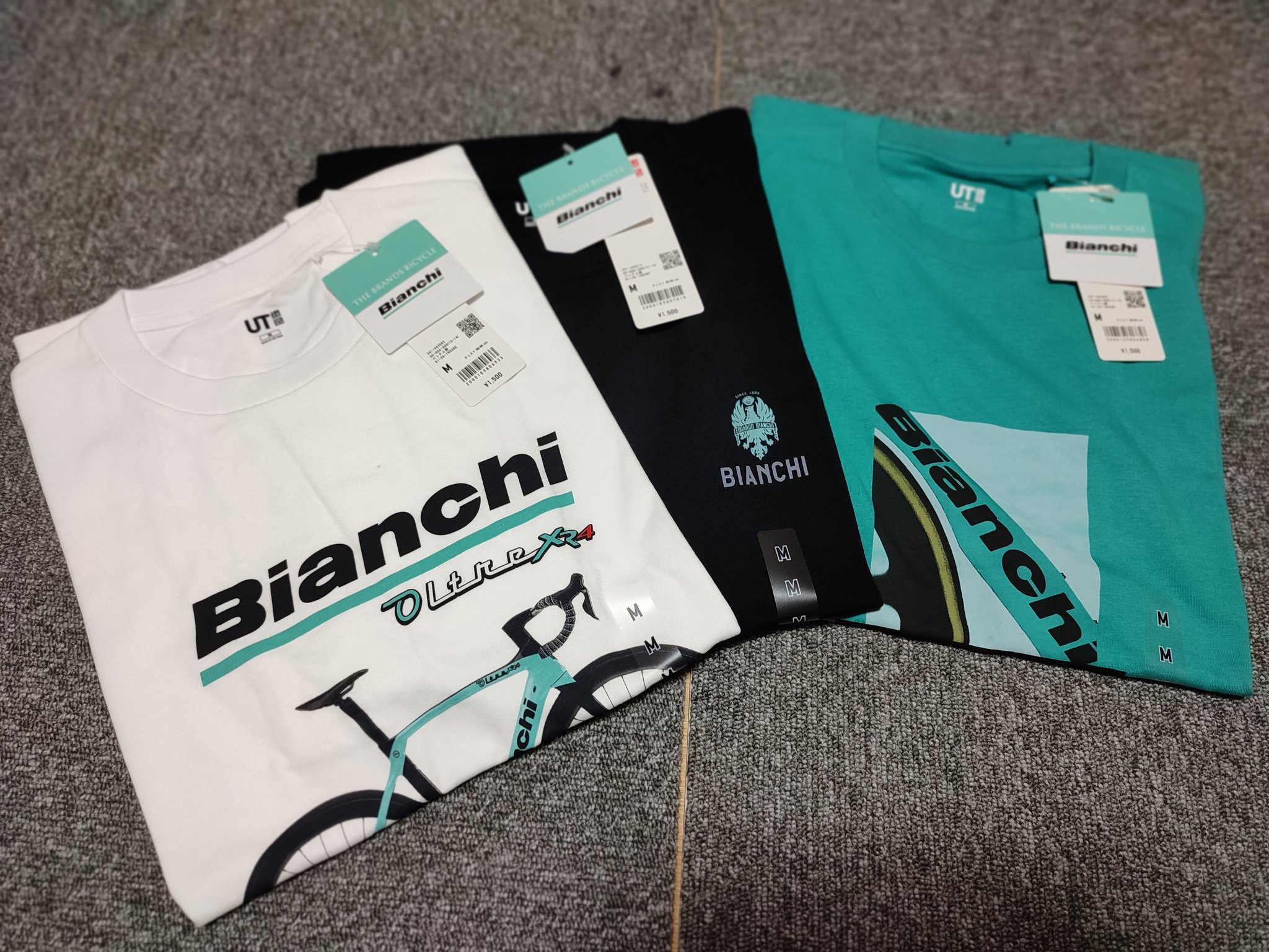 Jun Okawa 富士ヒルブロンズ目標 ユニクロのビアンキtシャツゲット Xr3乗りだけどヨシ Bianchi ビアンキ ユニクロ Uniqlo T Co S2lnwjply0 Twitter