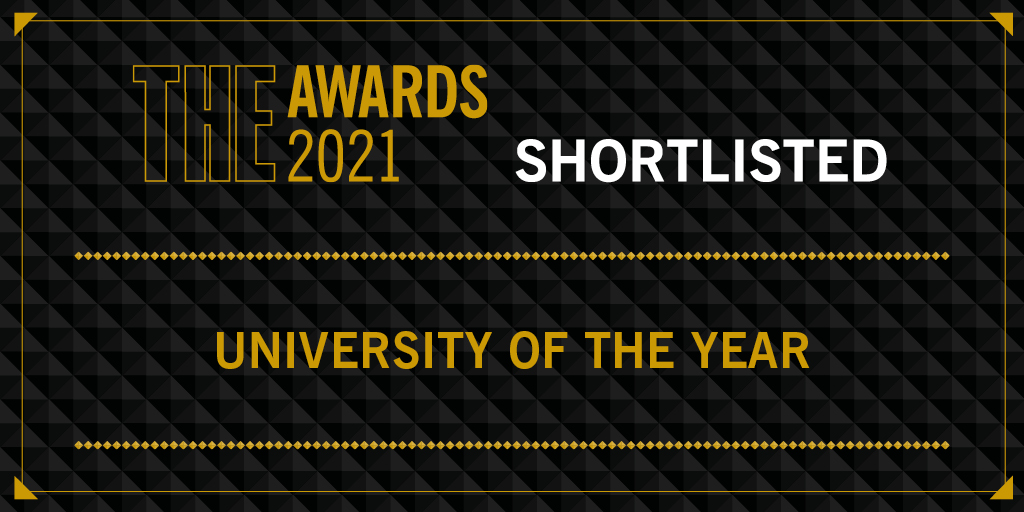 sunderlanduni's tweet image. We are thrilled to announce that we have been shortlisted as University of the Year, the leading category in this year’s THE – Times Higher Education – annual awards. @timeshighered  #THEAwards 
bit.ly/2YujzbB