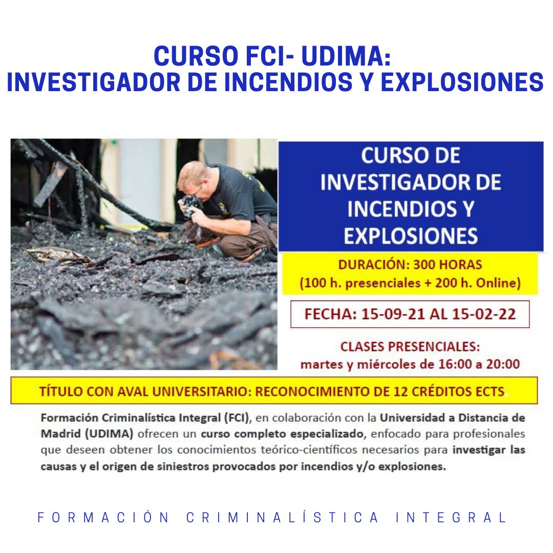 Formación Criminalística Integral tweet media