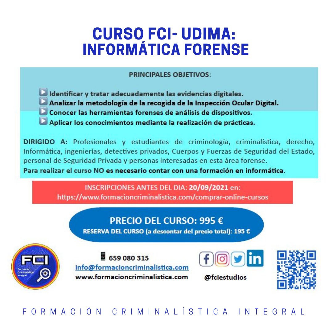 Formación Criminalística Integral tweet media