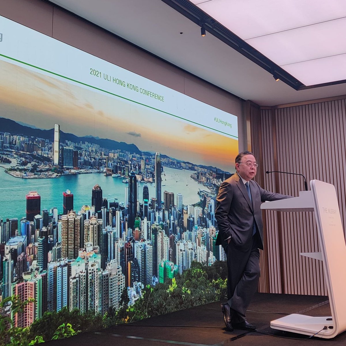 #ULIHongKong conference opens with a thought-provoking keynote on HK's future. We can look forward to an exciting future…with caution. As a small, external-facing economy, HK still has tremendous opportunities and will continue to be a great place for global headquarters.