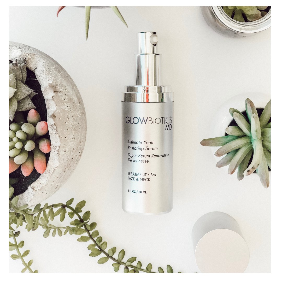 glowbiotics's tweet image. Looking for a one-stop shop? ☝️  

Delivering maximum results, our Ultimate Youth Restoring Serum is an all-in-one #antiaging serum. Formulated with powerful #retexturizing and pigment reduction actives, it instantly firms, tightens, and brightens skin. 

glowbiotics.com/products/ultim…