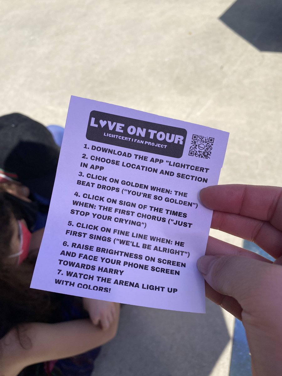 serenamloy's tweet photo. FOR MY SAN ANTONIO BBYS!!! Please spread this around for #LoveOnTourSanAntonio !!!! PLEASE RETWEET!!! Was handed this at the early merch access!!! ❤️💟RT!!💟❤️#LoveOnTour #LoveOnTour2021 https://t.co/lIgqM7Bday
