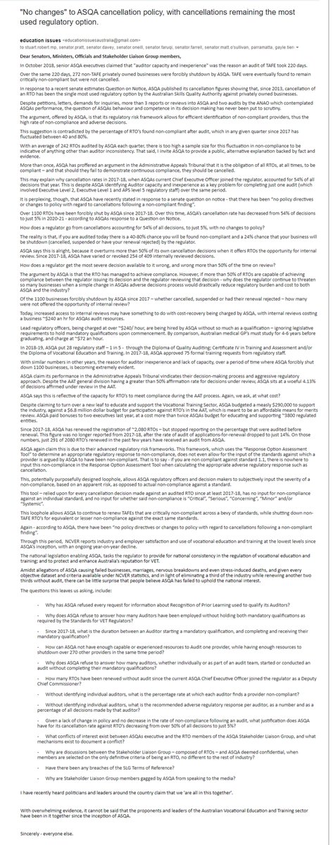 Education Issues Australia tweet media