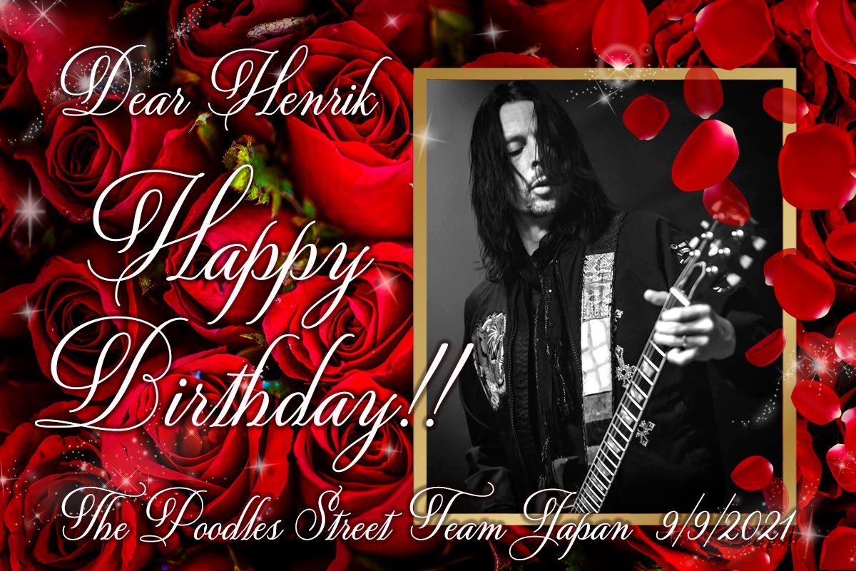 ThePoodlesSTJP's tweet photo. 今日はヘンリックのお誕生日です!
おめでとう、素敵な一年になりますように!🎂🥂✨💐
Prins Svart の日本盤は今月29日に発売です!!
Happy Birthday, dear Henrik!!
We wish you a fabulous year!! ✨
We’re looking forward to Prins Svart’s new album in Japan!! 🤩
#prinssvart https://t.co/p9G1fDAvZA