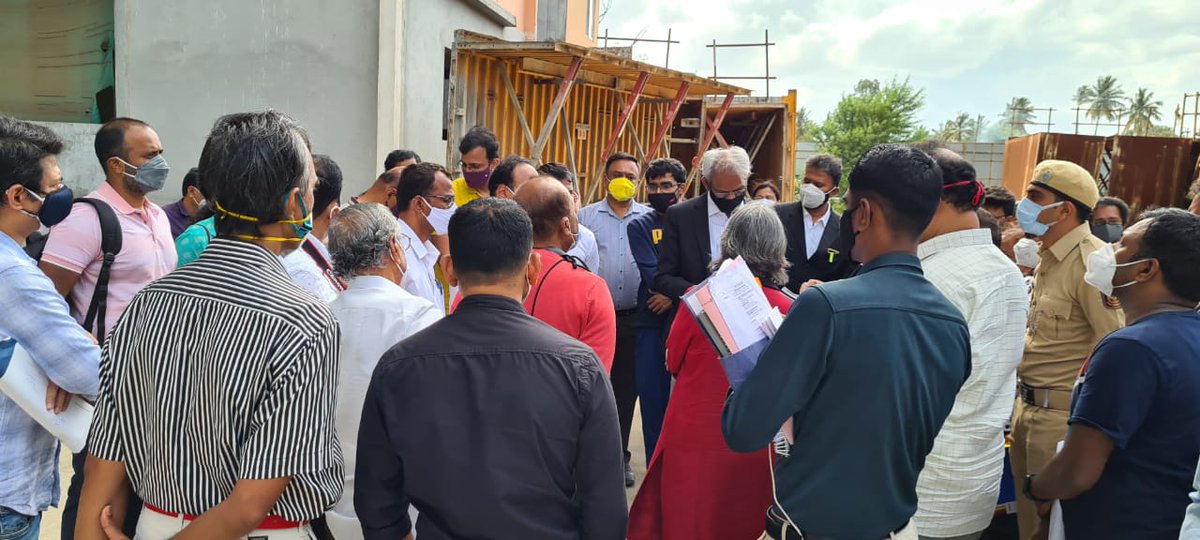 energiabuyers's tweet image. We, the Mantri Energia Buyers appreciate and thank the RERA initiative to step-up to understand the ground reality by doing site inspection headed by RERA chairman Shri Kishore Chandra, Shri D Vishnuvardhan (Member 1) and Neelamani (Member2) on Sep 8th. (Continue...