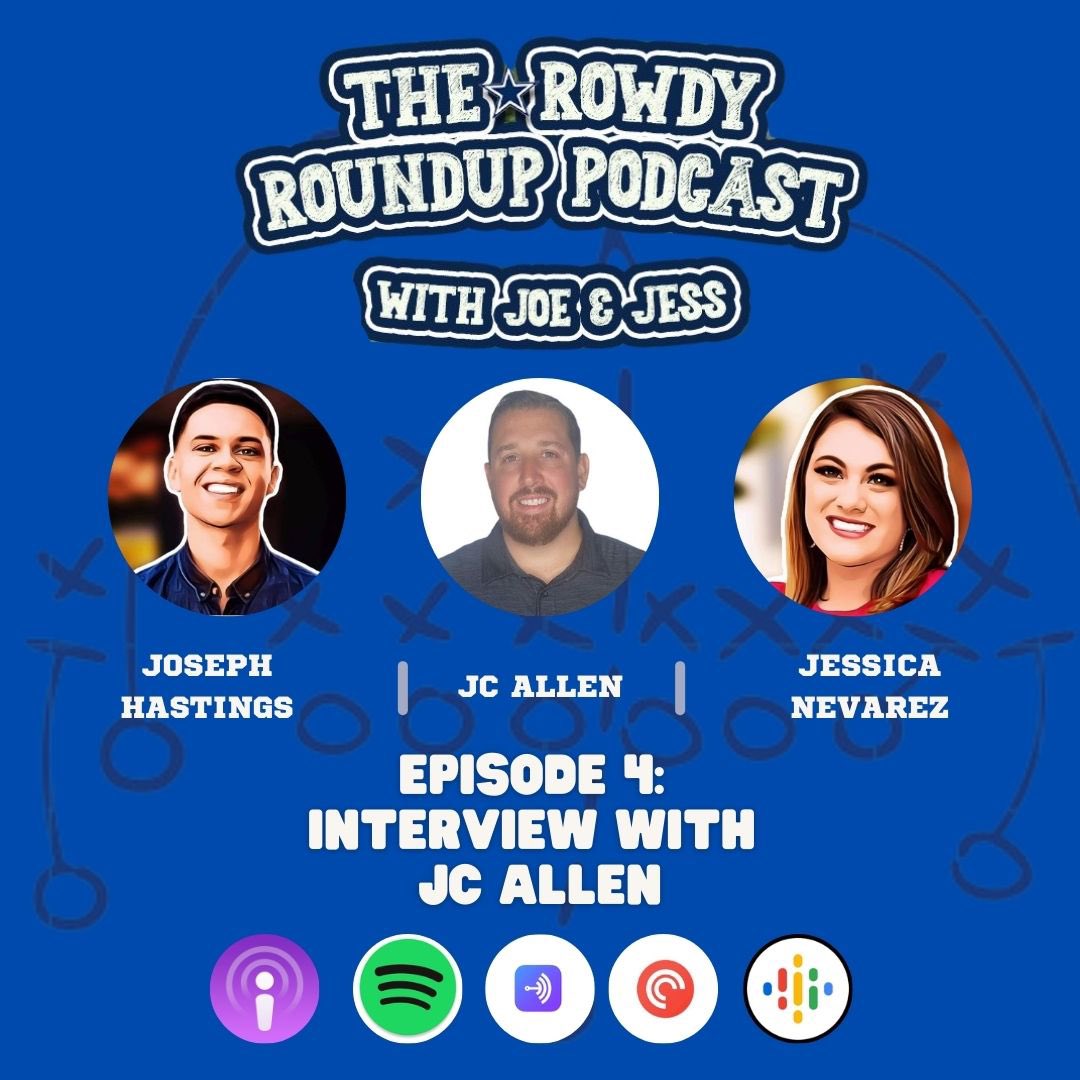 Late night posting, but our new episode is up!

In our latest podcast, we preview tomorrow’s game between Dallas and the Tampa Bay Buccaneers.

Listen down below to get our thoughts on how we think it will play out.

➡️ podcasts.apple.com/us/podcast/the…