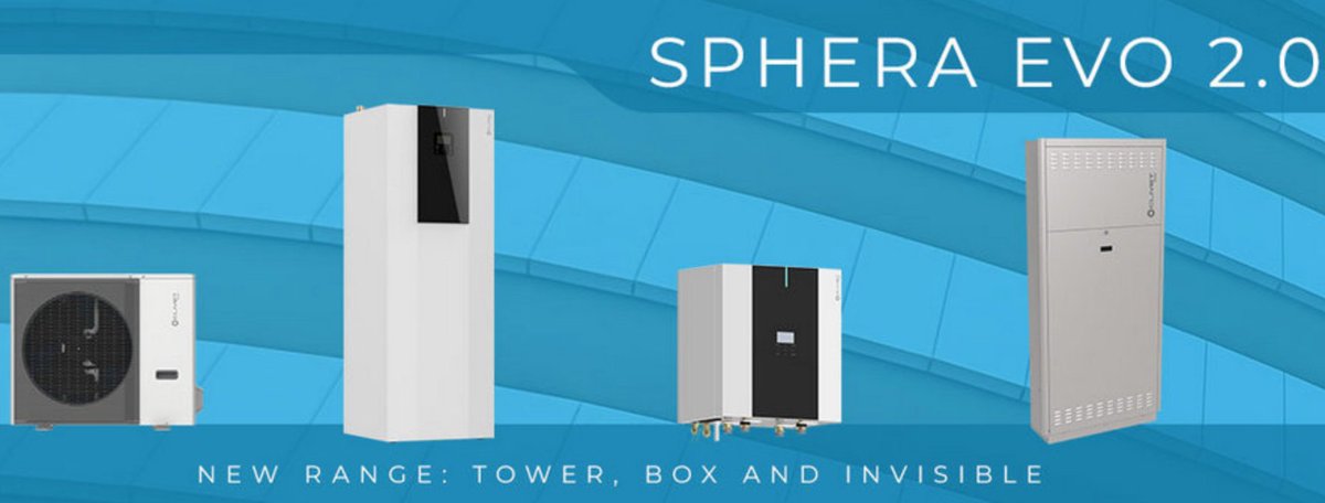 <a href="/ClivetSpA/">Clivet S.p.A.</a>'s New SPHERA EVO 2.0 range in #R32 in three versions, also available in #hybrid: Tower with an integrated #domestic #hot #water #storage #tank of 190 or 250 liters, from 4 to 16 kW.

#Clivet #HVAC #airconditioner #AC #refrigeration #capacity

ejarn.com/detail.php?id=…